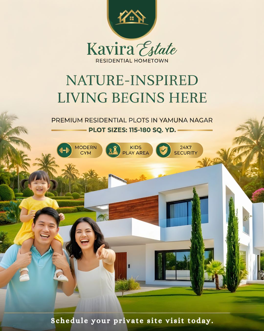 Nature-Inspired Residential Plot Marketing | Kavira Estate