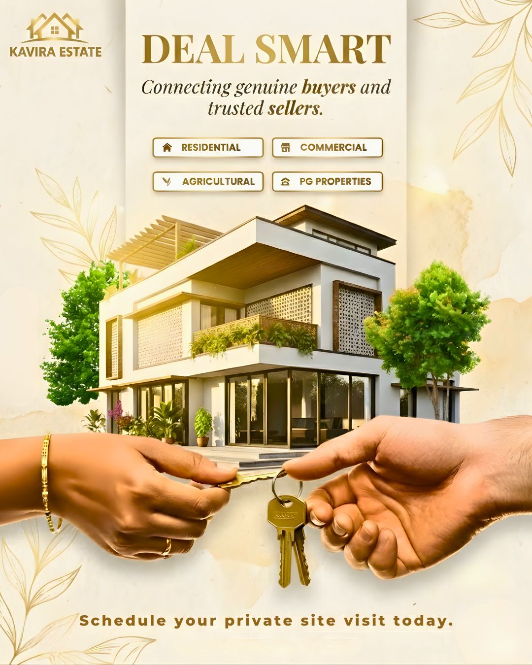 Modern Real Estate Lead Generation Post | Kavira Estate
