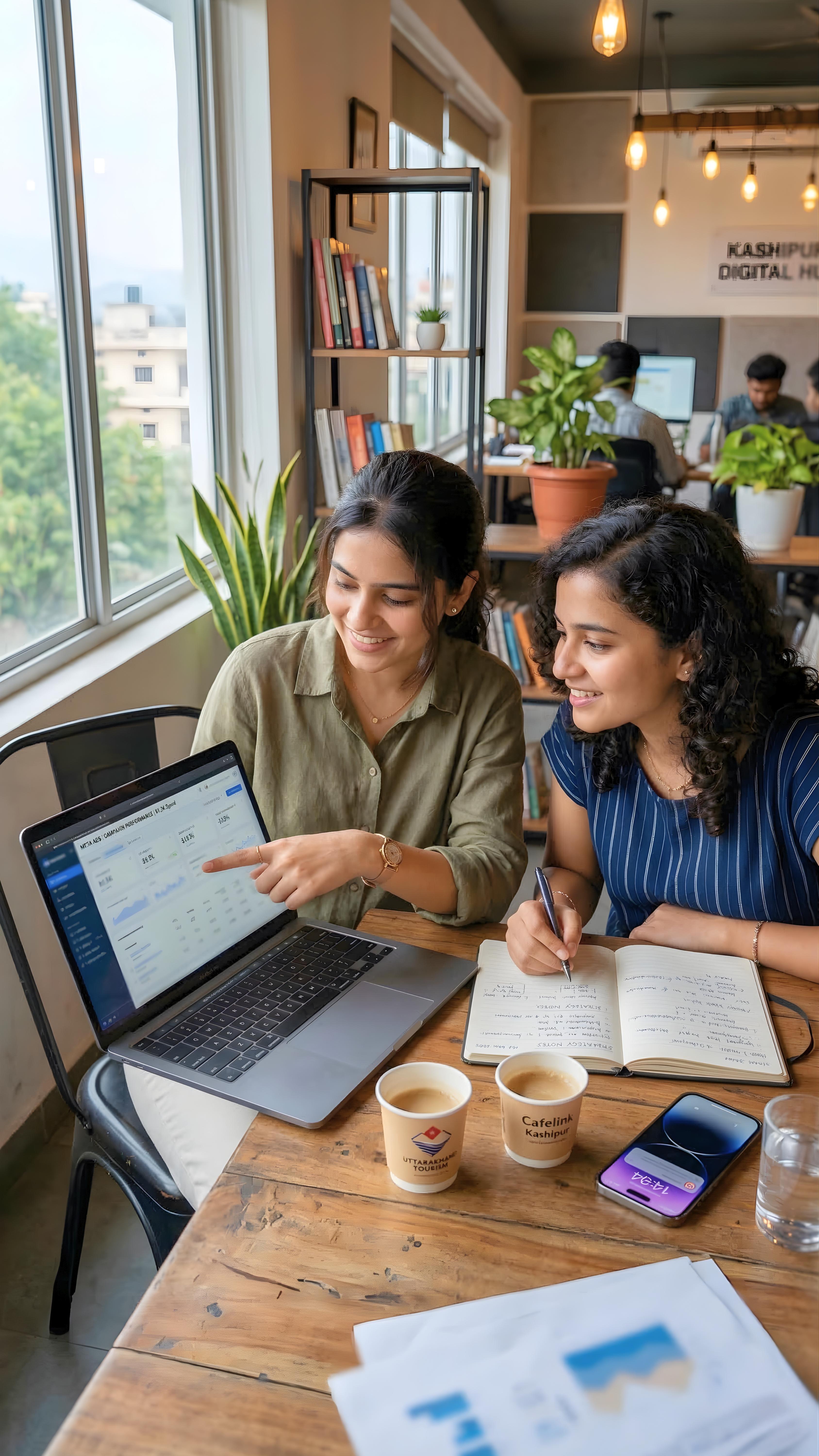 Collaborative Marketing Strategy Session at Gen Z AI Era