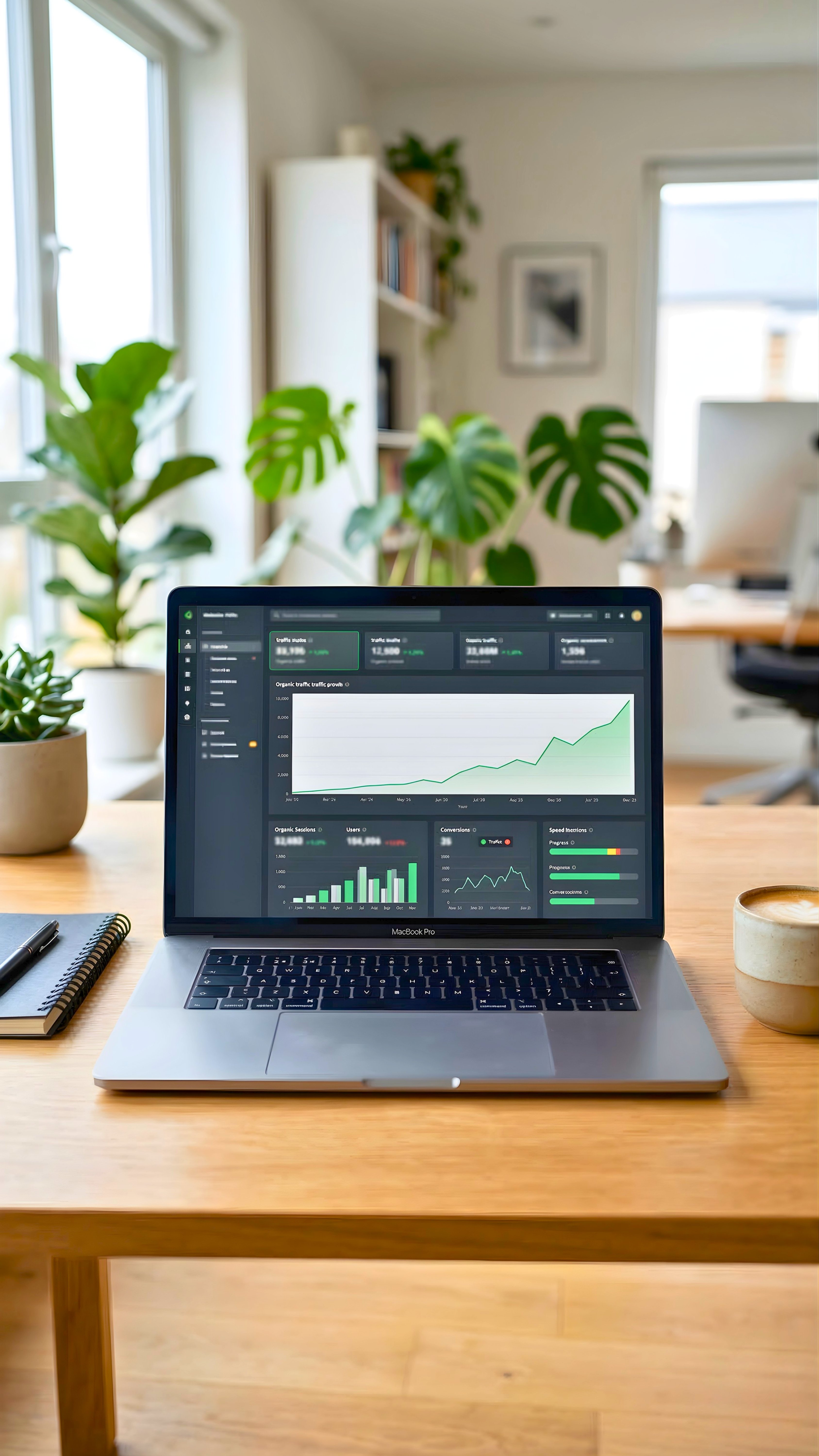 Real-time Organic Traffic Growth and Conversion Analytics Monitoring